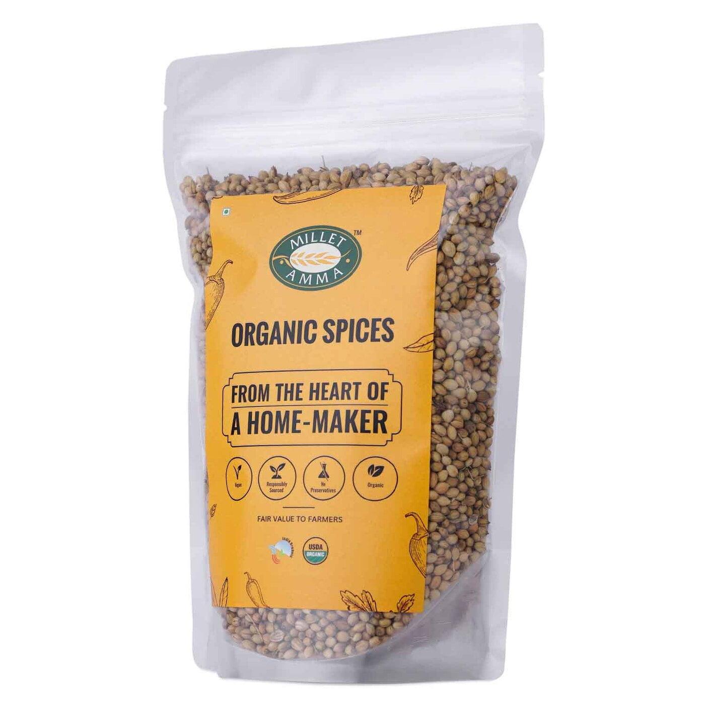 Organic Coriander Whole 100gm