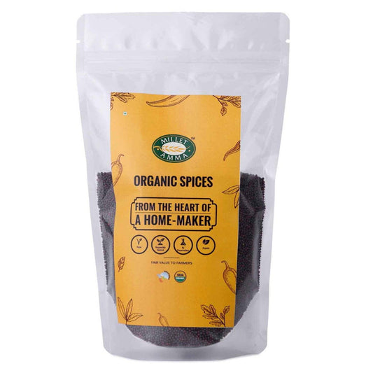 Mustard Seeds Brown Small Organic - 200gm