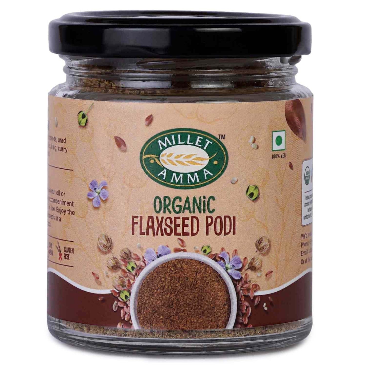 Flax Seed Podi - 100gm