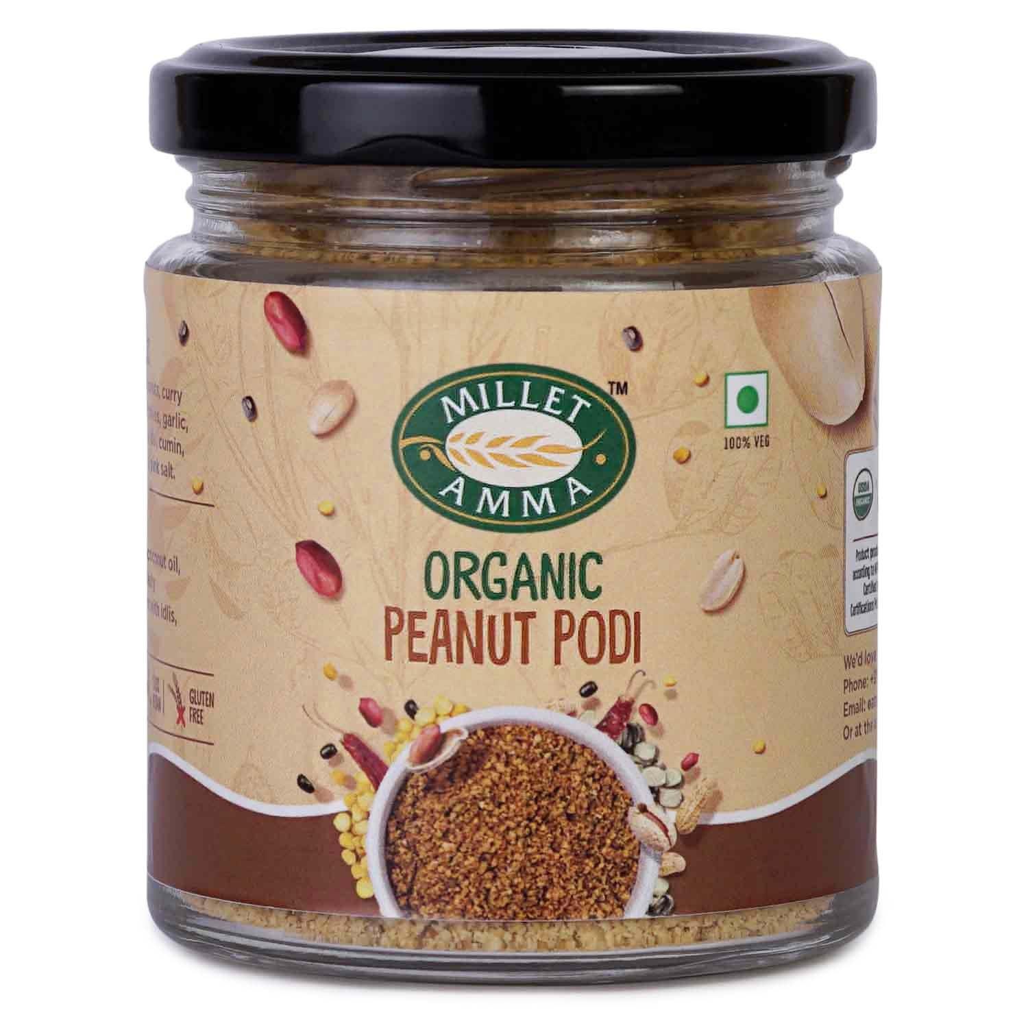 Peanut Podi Organic - 100gm
