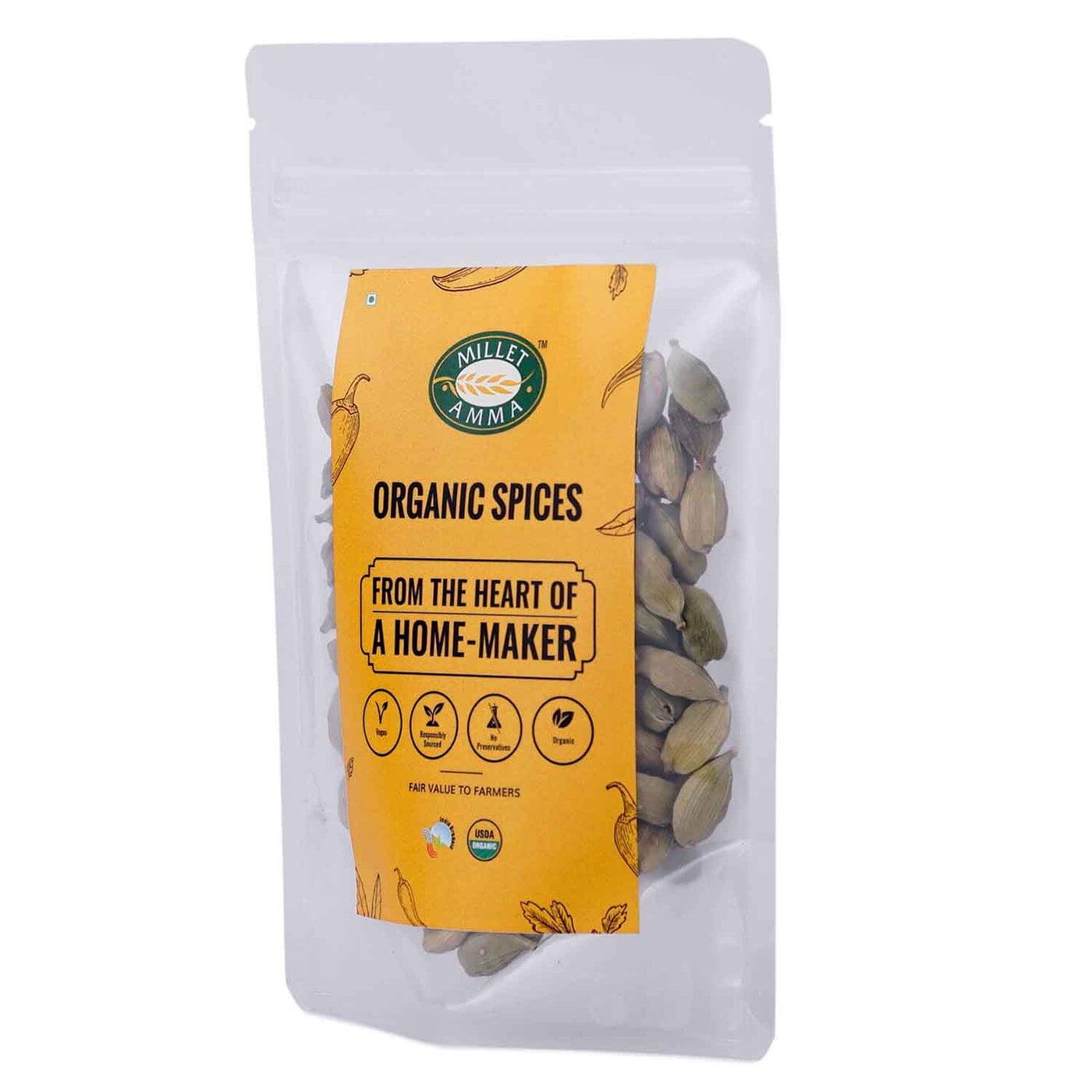 Green Cardmon Elachi Organic 25gm