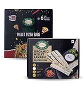 Millet Amma Baked Bajra Methi Bhakhri - 360 Gms | (Pack of 2 - Each 180 Gms) | Ready to Eat | Best Choice for Snack Time, Parties & Events | Healthy Traditional Gujarati Snacks