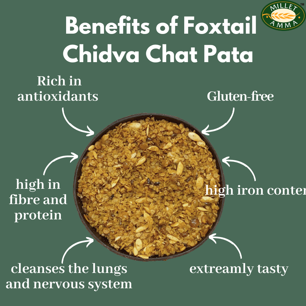 Foxtail Chat Pata Chivda - 150Gms