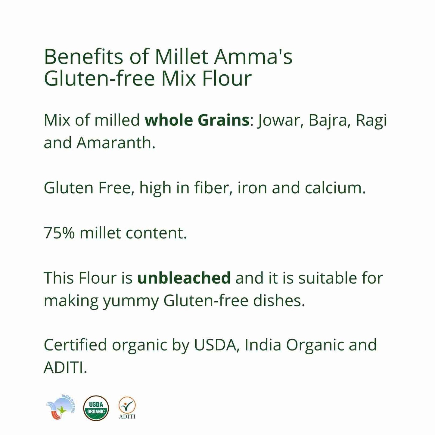 Gluten Free Mix Flour Organic - 1kg