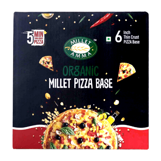 Millet Pizza Base Organic 6Pcs Per Pack - (200)g