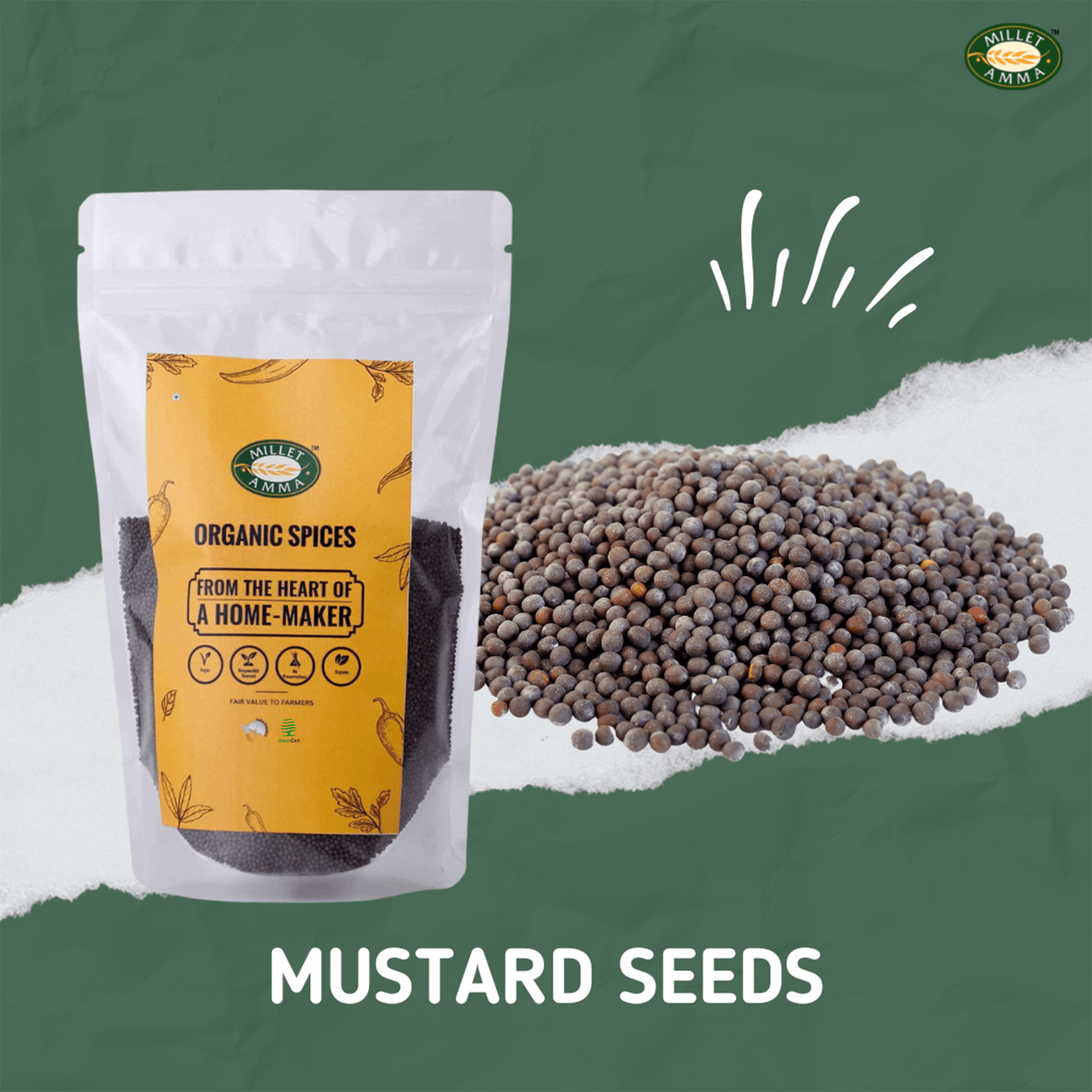 Mustard Seeds Black Big - 200gm