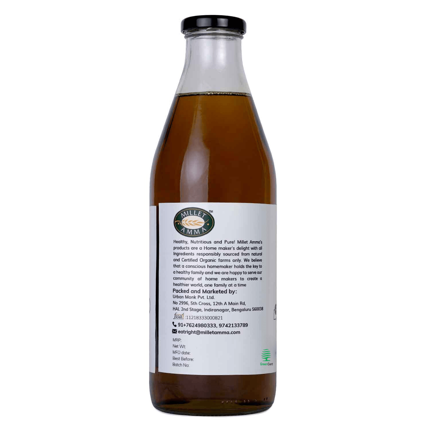 Cold Pressed Mustard Oil(Wood Press) Organic - 500ml