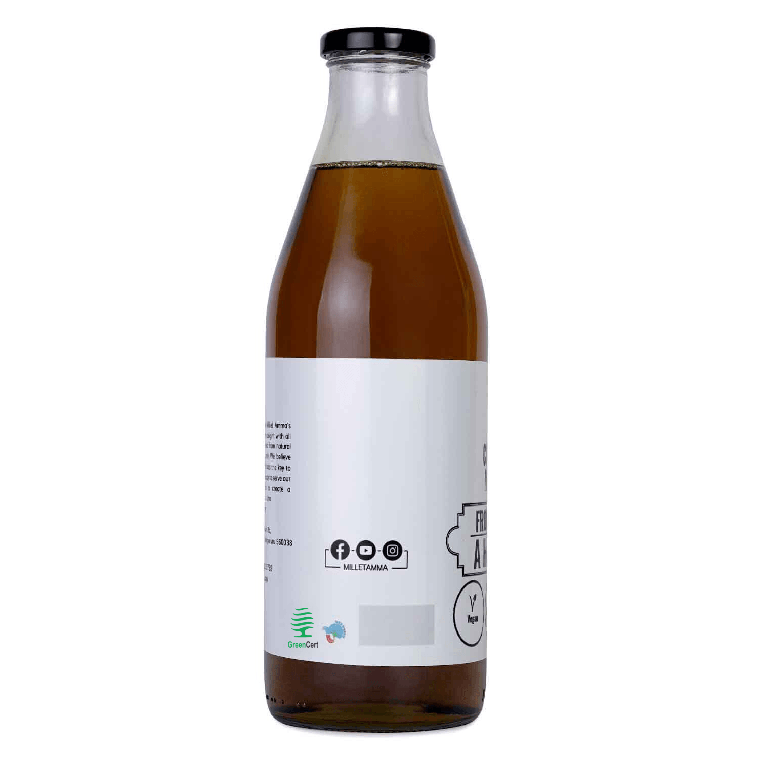 Cold Pressed Mustard Oil(Wood Press) Organic - 500ml