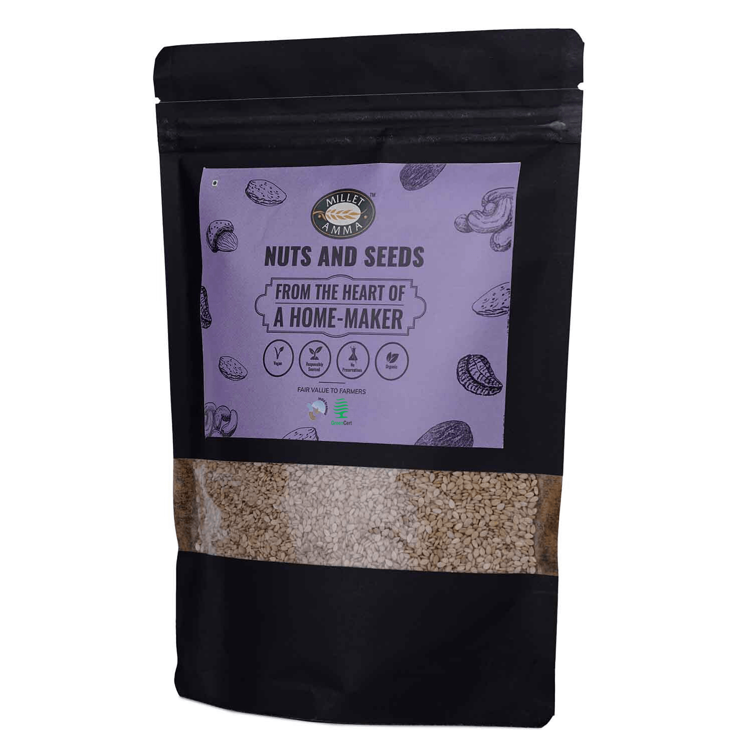 Organic White Til (Sesame Seeds) - 250gm
