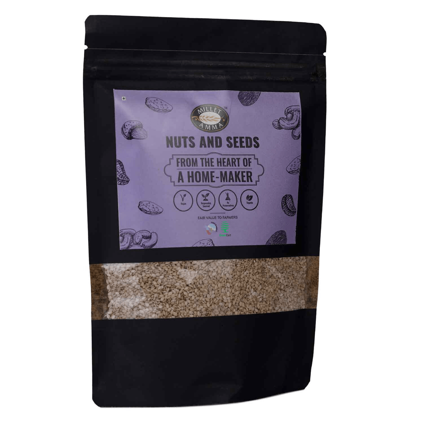 Organic White Til (Sesame Seeds) - 250gm