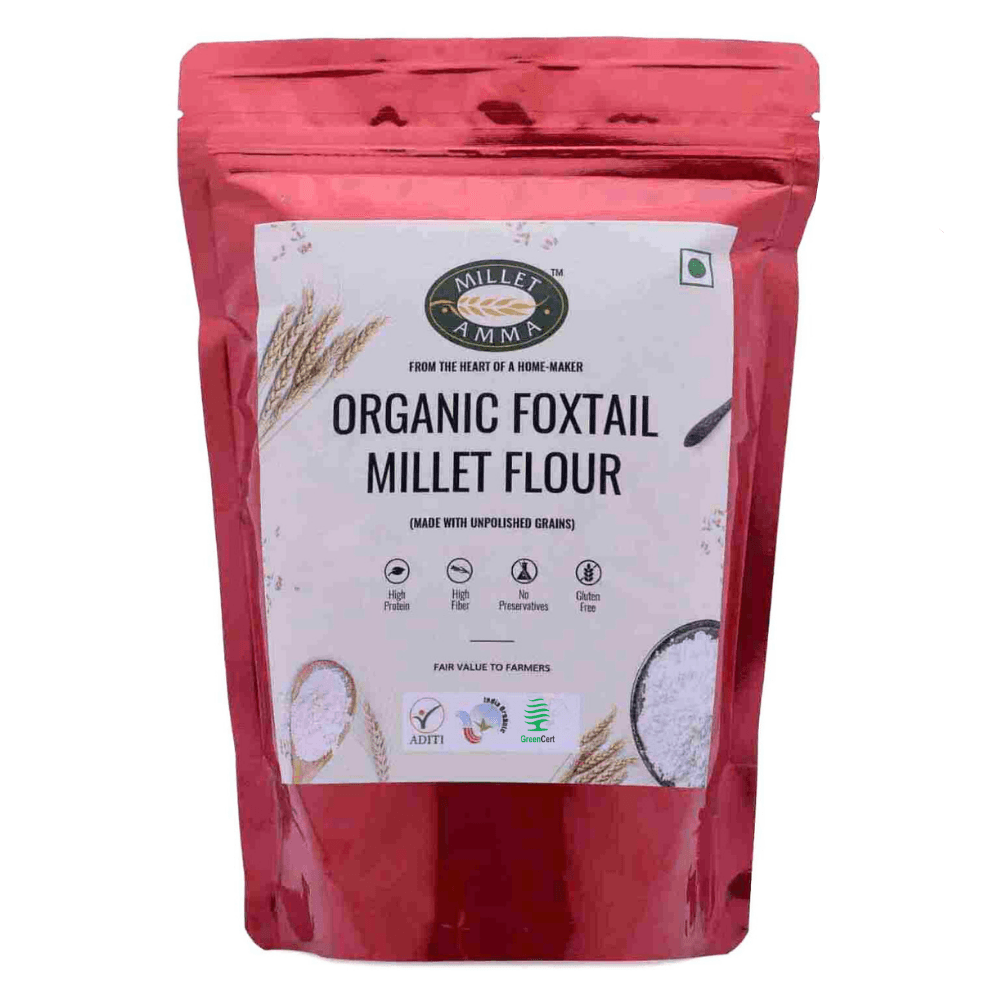 Foxtail Millet Flour Organic - 500gm