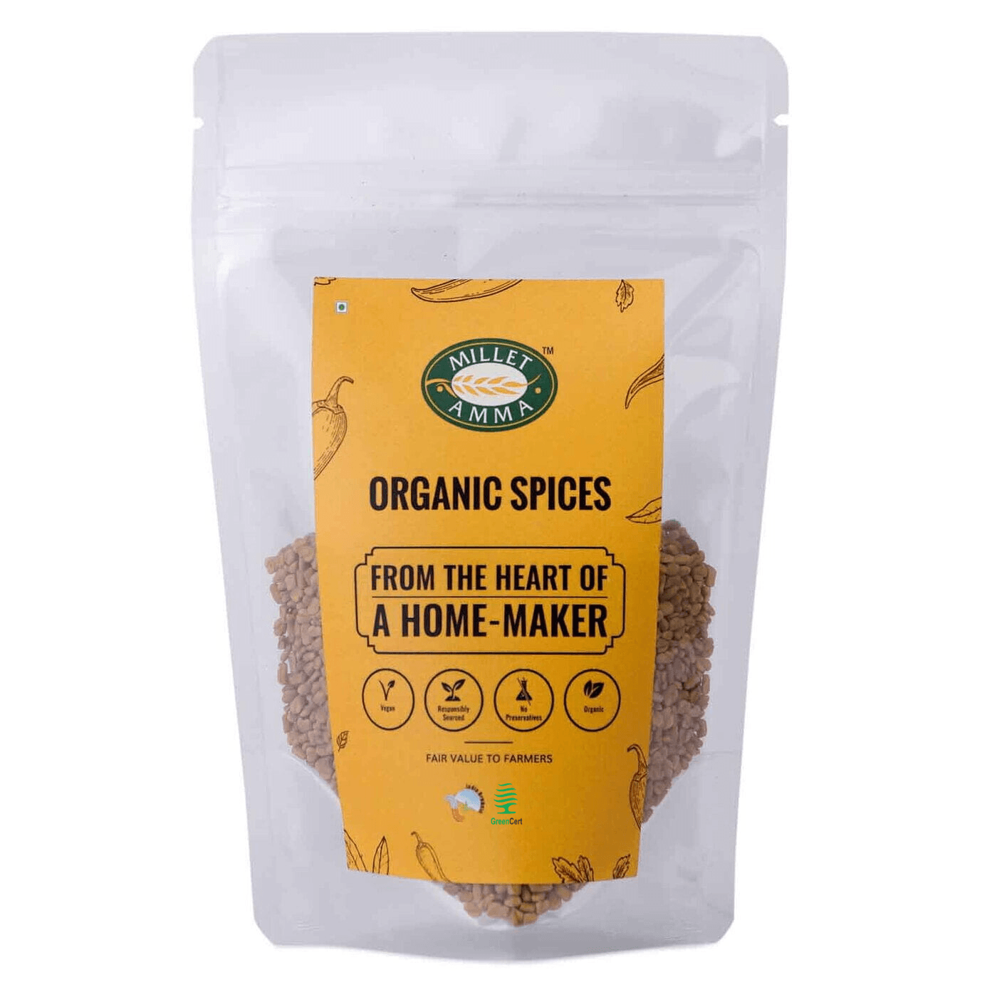Organic Methi Seeds - 200gm