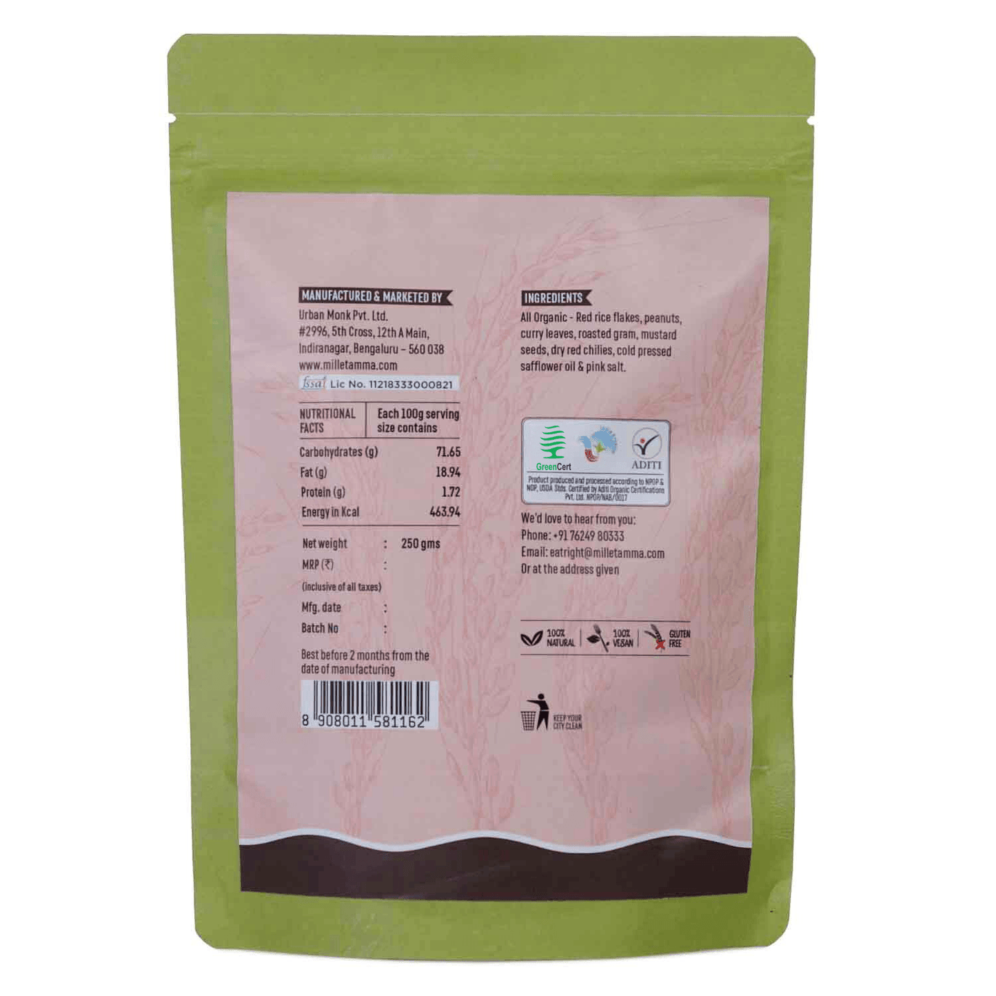 Red Rice Chivda - 200gm