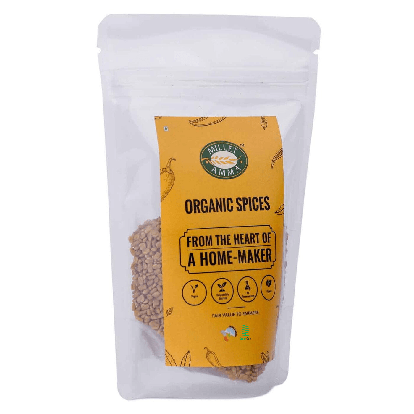Organic Methi Seeds - 200gm