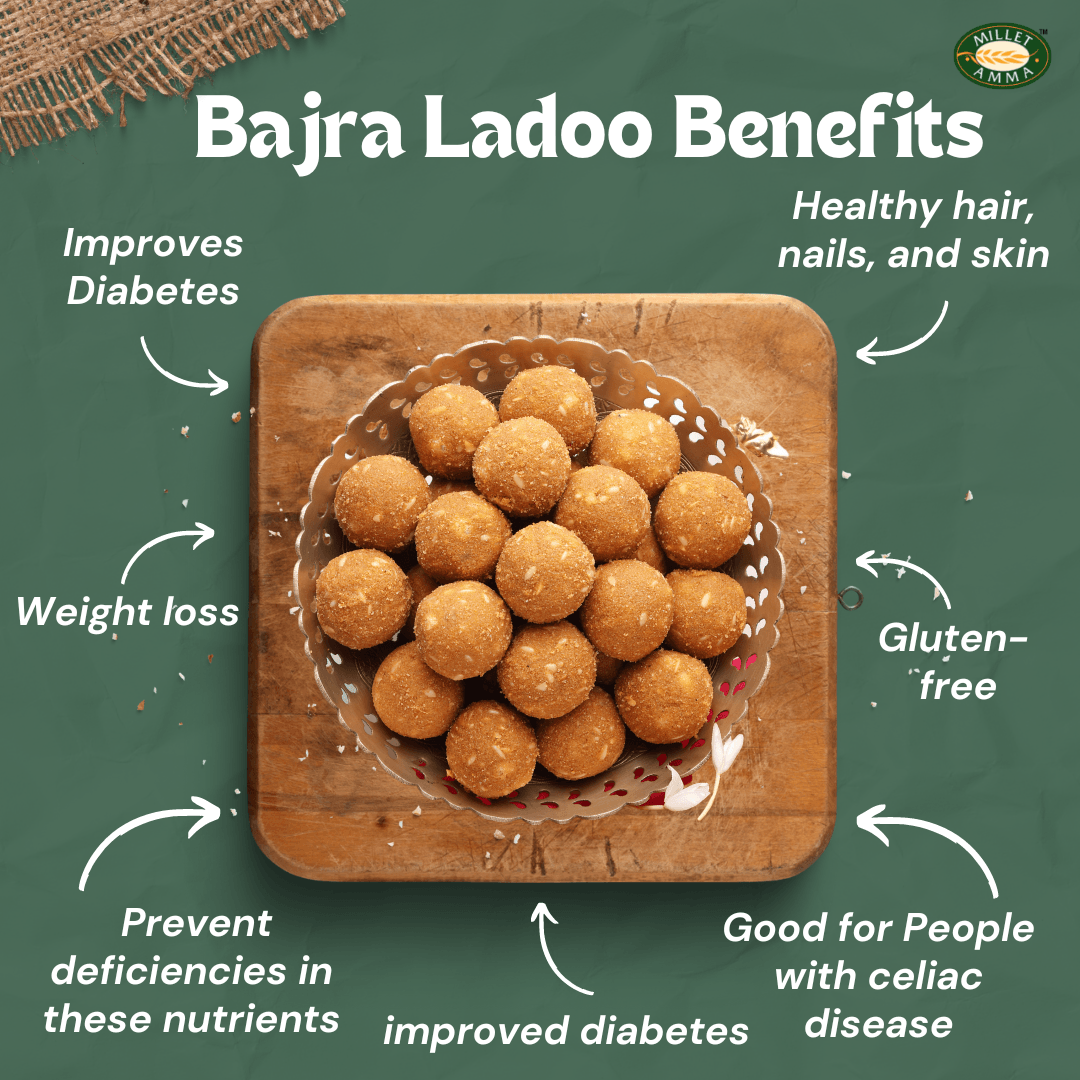 Bajra Ladoo Jar 300 GMS | Ready to Eat