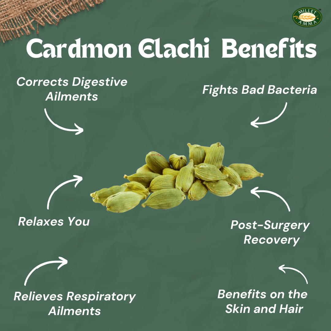Green Cardmon Elachi Organic 25gm