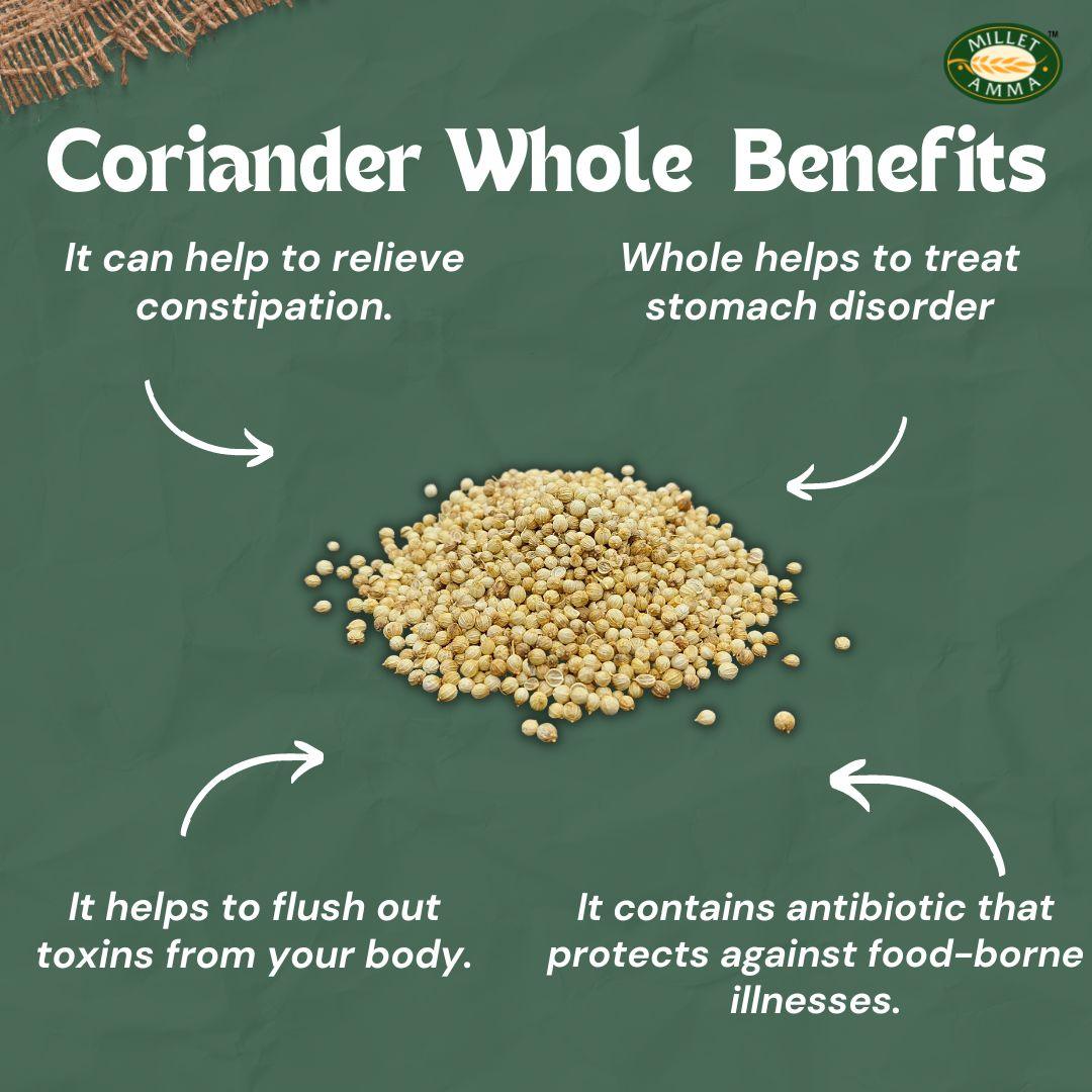 Organic Coriander Whole 100gm