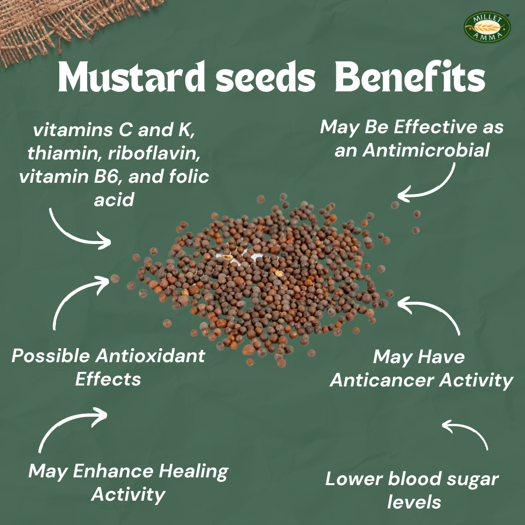 Mustard Seeds Brown Small Organic - 200gm