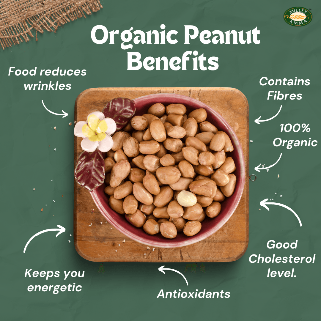 Peanuts Organic - 250gm