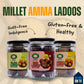Laddo Combo | Pack of 3 Varieties ( Ragi , Jowar & Bajra Laddoo)