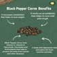 Black Pepper Corns Organic 100gm