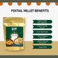 GOLDEN MILLETS Foxtail Millet Unpolished Rice |100% Gluten Free & Natural |High Protein & More Fiber (Pack of 10, 500)