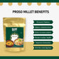 GOLDEN MILLETS Proso Millet Unpolished Rice |100% Gluten Free & Natural |High Protein & More Fiber (Pack of 5, 1000)