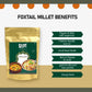 GOLDEN MILLETS Foxtail Millet Unpolished Rice |100% Gluten Free & Natural |High Protein & More Fiber (Pack of 5, 1000)