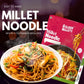GOLDEN MILLETS Foxtail Millet Noodles | 0% Maida | 60% Millet Content | High Fiber and Good Protein |100% Sundried Not Fried | (150gm x 10)