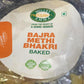 Millet Amma Baked Bajra Methi Bhakhri - 360 Gms | (Pack of 2 - Each 180 Gms) | Ready to Eat | Best Choice for Snack Time, Parties & Events | Healthy Traditional Gujarati Snacks