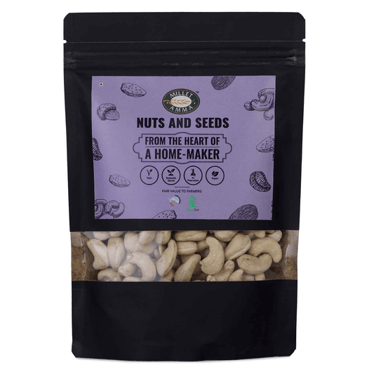 Organic Cashew 250 Gms | (Kaju, Jidipappu) | Healthy, Nutritious & Delicious Dry Fruits | 100% Vegan & Gluten Free | Source of Minerals & Vitamins